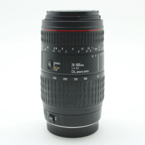 中古 SIGMA 70-300mm F4-5.6 DL マクロスーパー (Canon用)