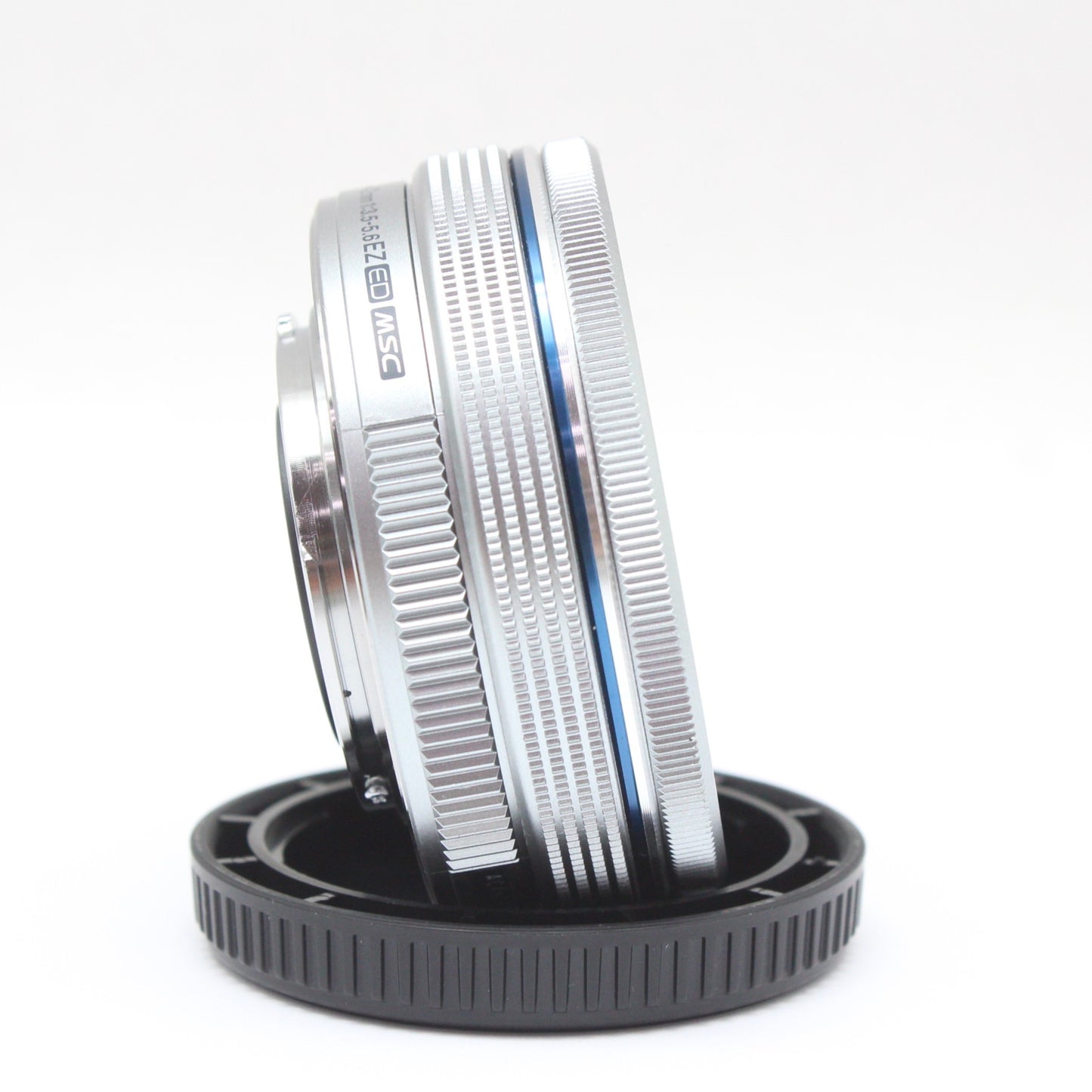 中古 OLYMPUS M.ZUIKO 14-42mm F3.5-5.6 EZ シルバー