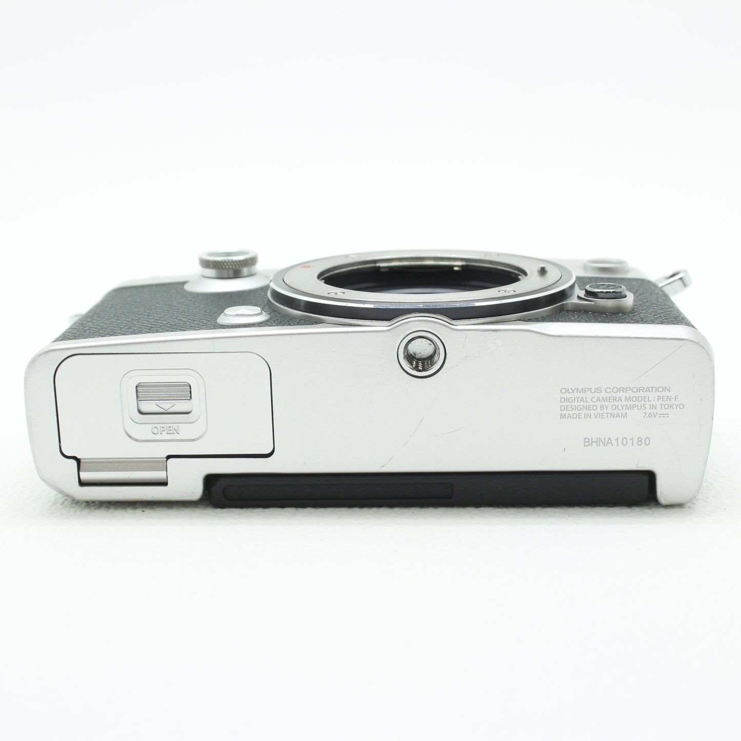 中古 OLYMPUS PEN -F (SV) +グリップECG-4 【7月12日(土)Youtube生配信でご紹介】