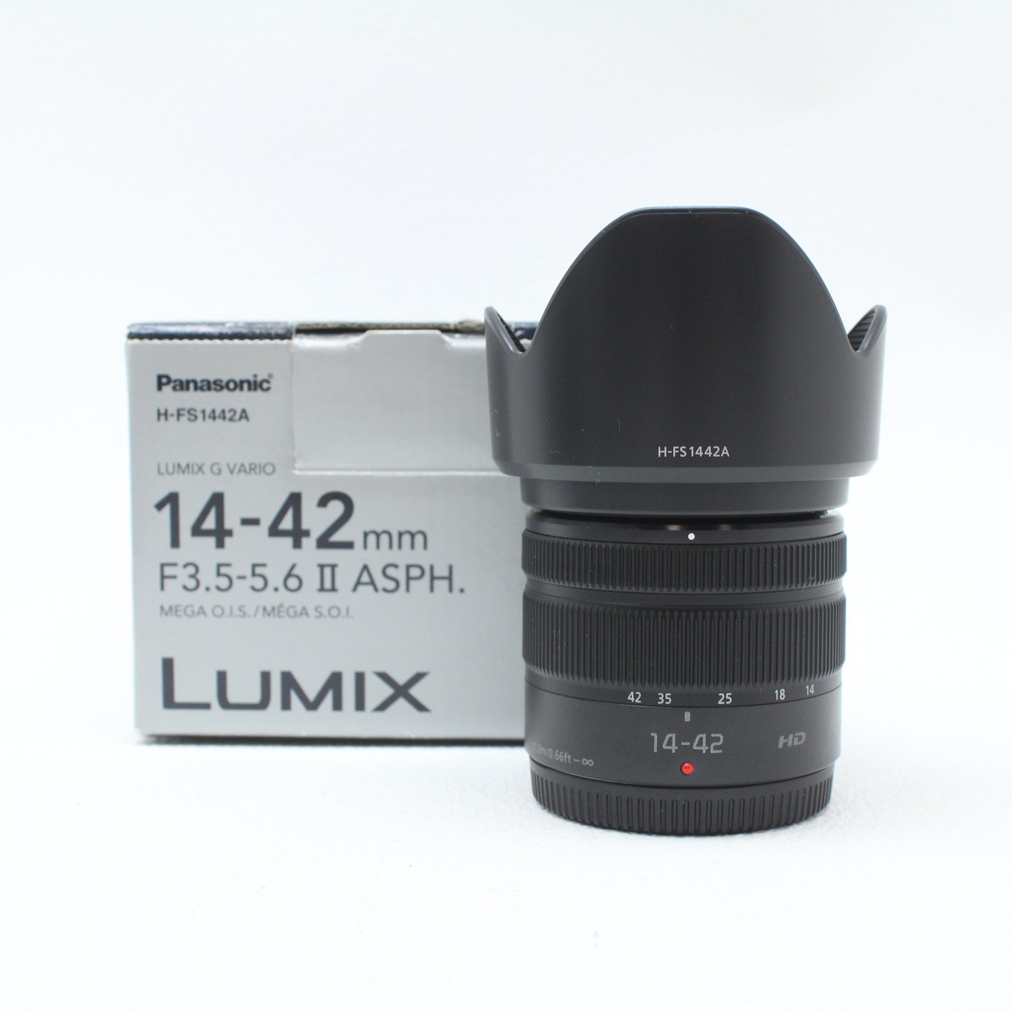 中古 Panasonic 14-42mm F3.5-5.6 ii ASPH
