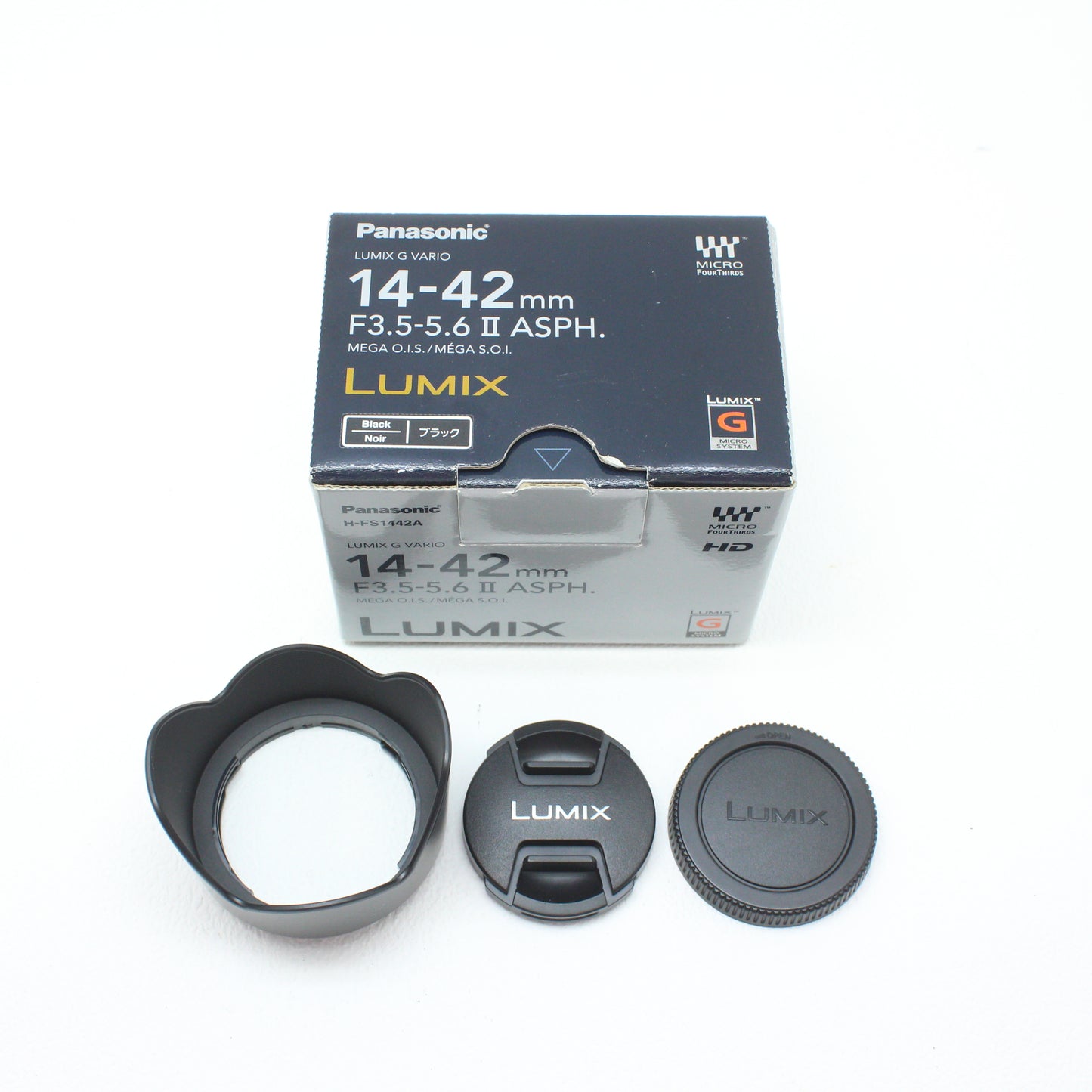 中古 Panasonic 14-42mm F3.5-5.6 ii ASPH