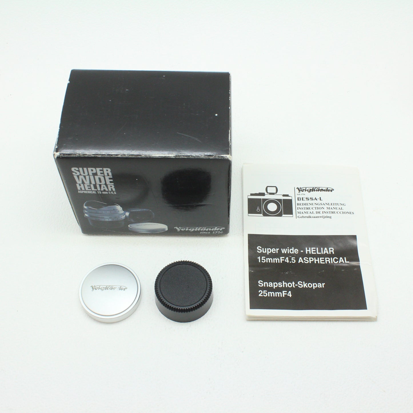 中古 Voightlander SUPER WIDE-HELIAR 15mm F4.5 L39マウント【8月2日(土)Youtube生配信でご紹介】
