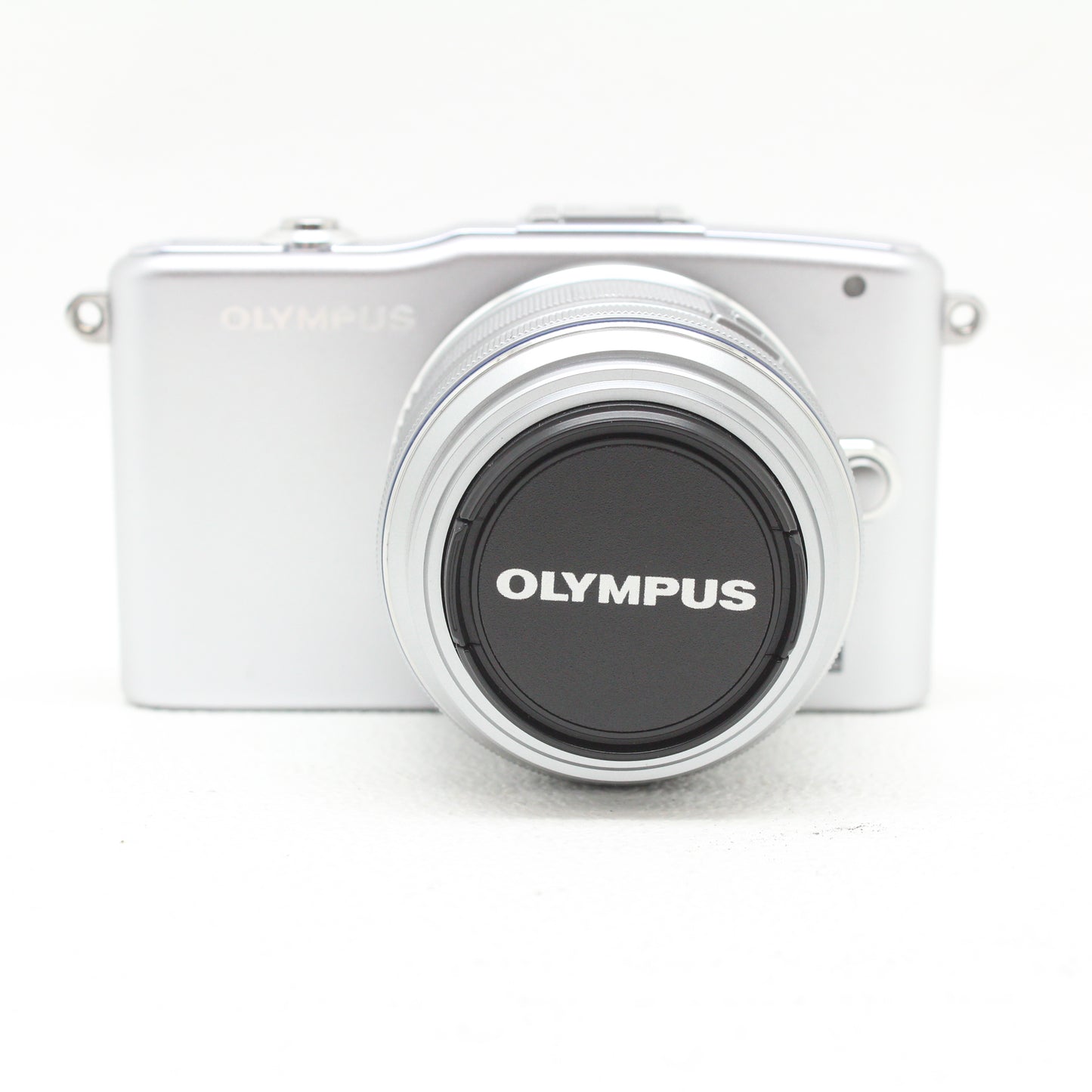 中古 OLYMPUS PEN mini E-PM1 レンズキット シルバー