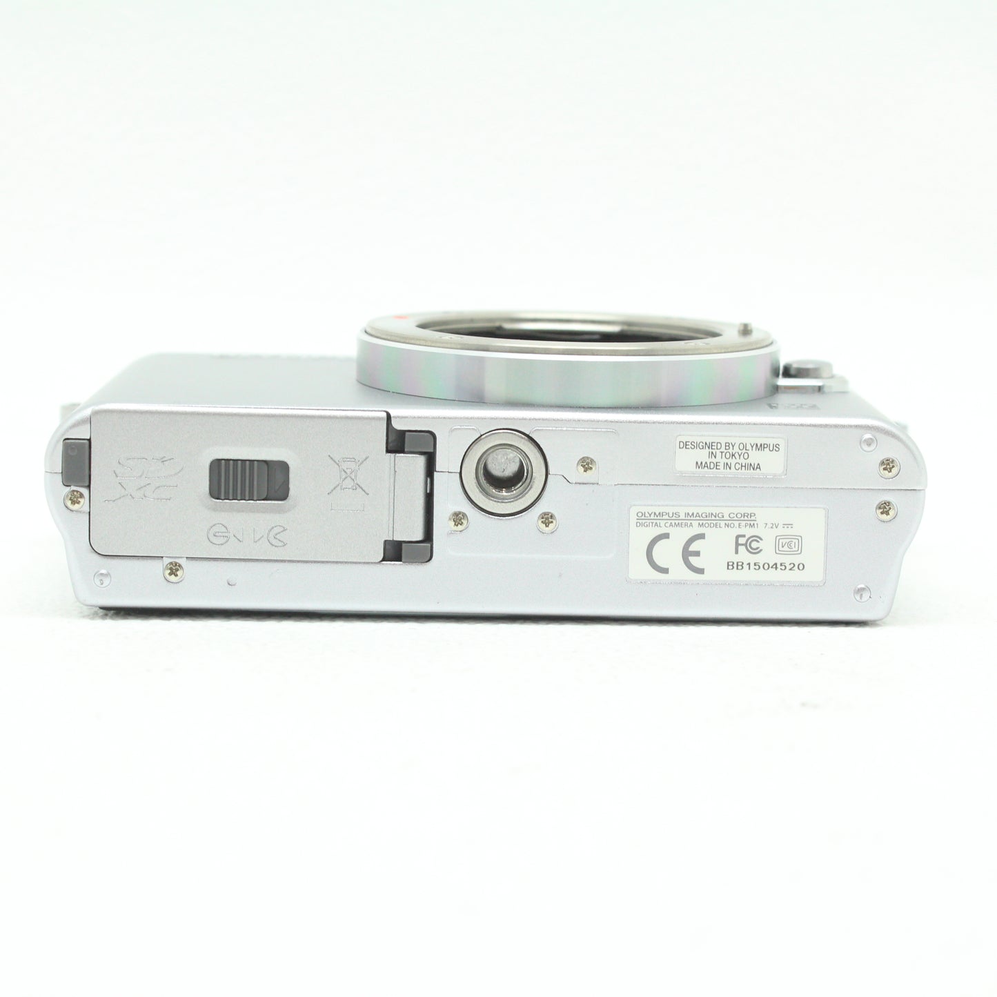 中古 OLYMPUS PEN mini E-PM1 レンズキット シルバー