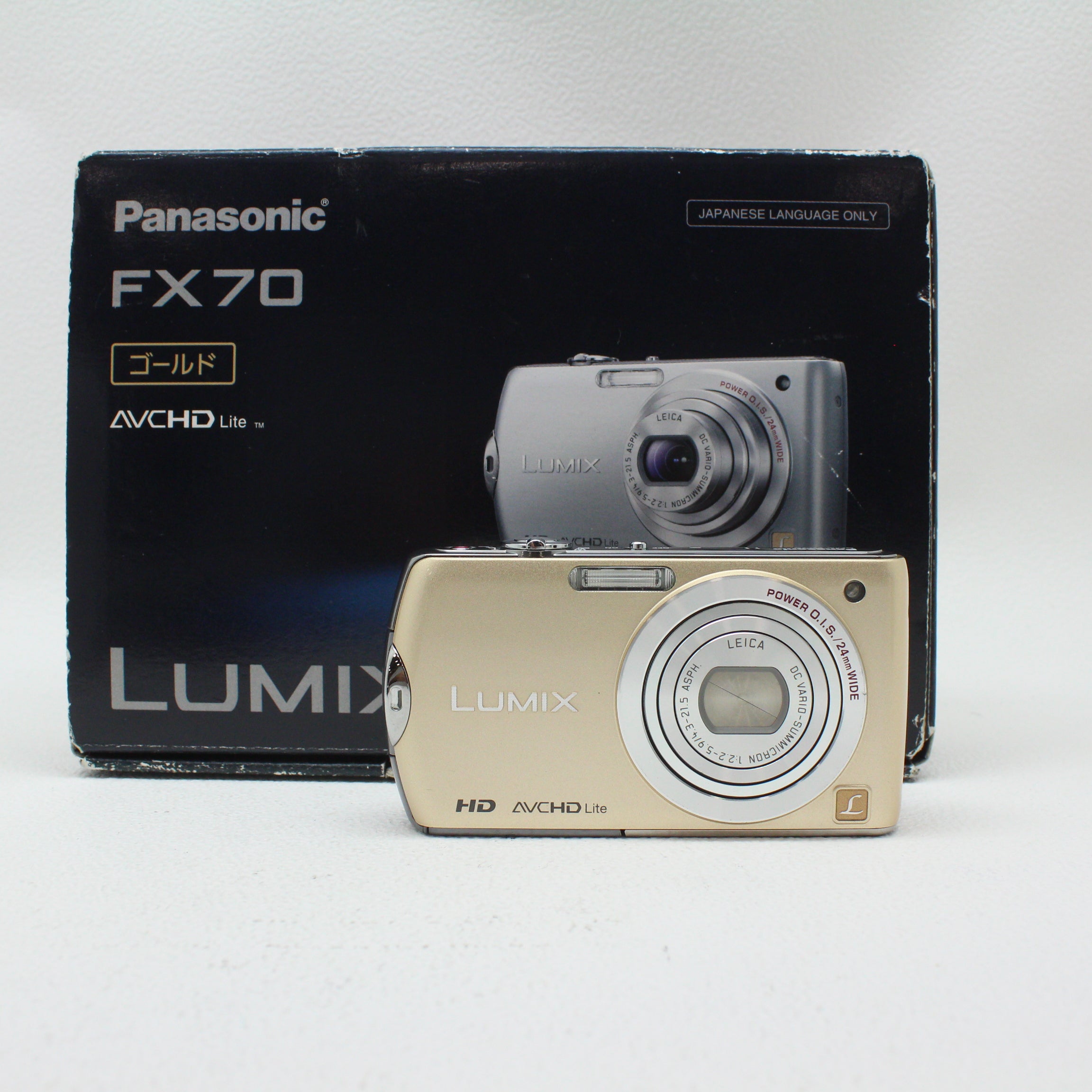 Panasonic LUMIX DMC-FX70 ゴールド コンデジ LUMIX DMC-FX70
