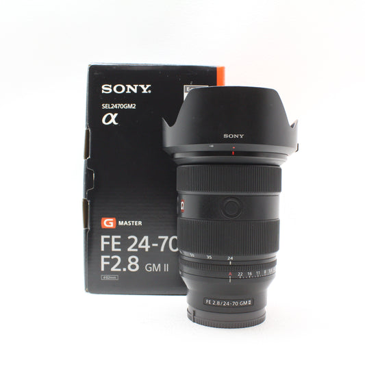 中古 SONY FE 24-70mm F2.8 GM Ⅱ 【8月26日(火) YouTube生配信でご紹介】