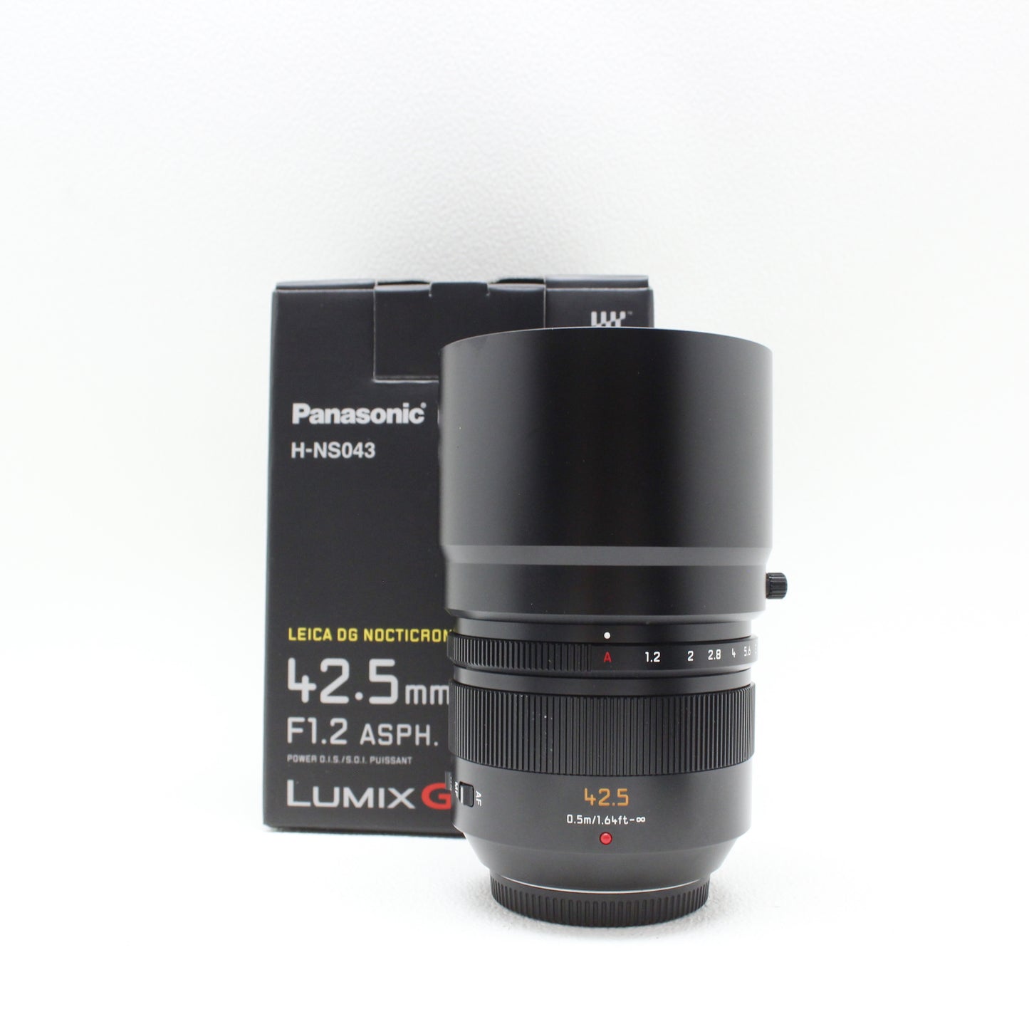 中古 Panasonic LEICA DG NOCTICRON 42.5mm F1.2 【8月9日(土)Youtube生配信でご紹介】
