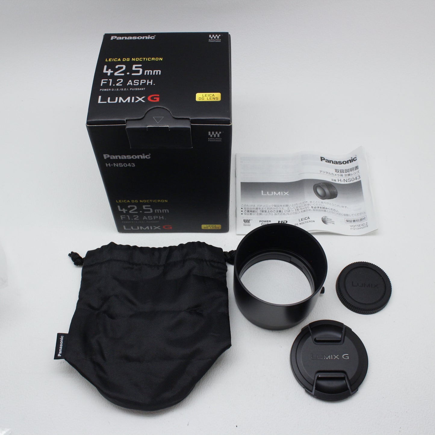 中古 Panasonic LEICA DG NOCTICRON 42.5mm F1.2 【8月9日(土)Youtube生配信でご紹介】