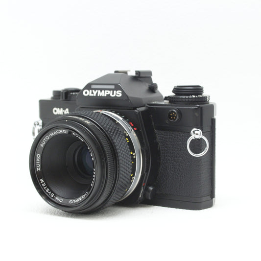 中古 OLYMPUS OM-4 MACRO 50mm F3.5レンズ付き【8月26日(火)Youtube生配信でご紹介】