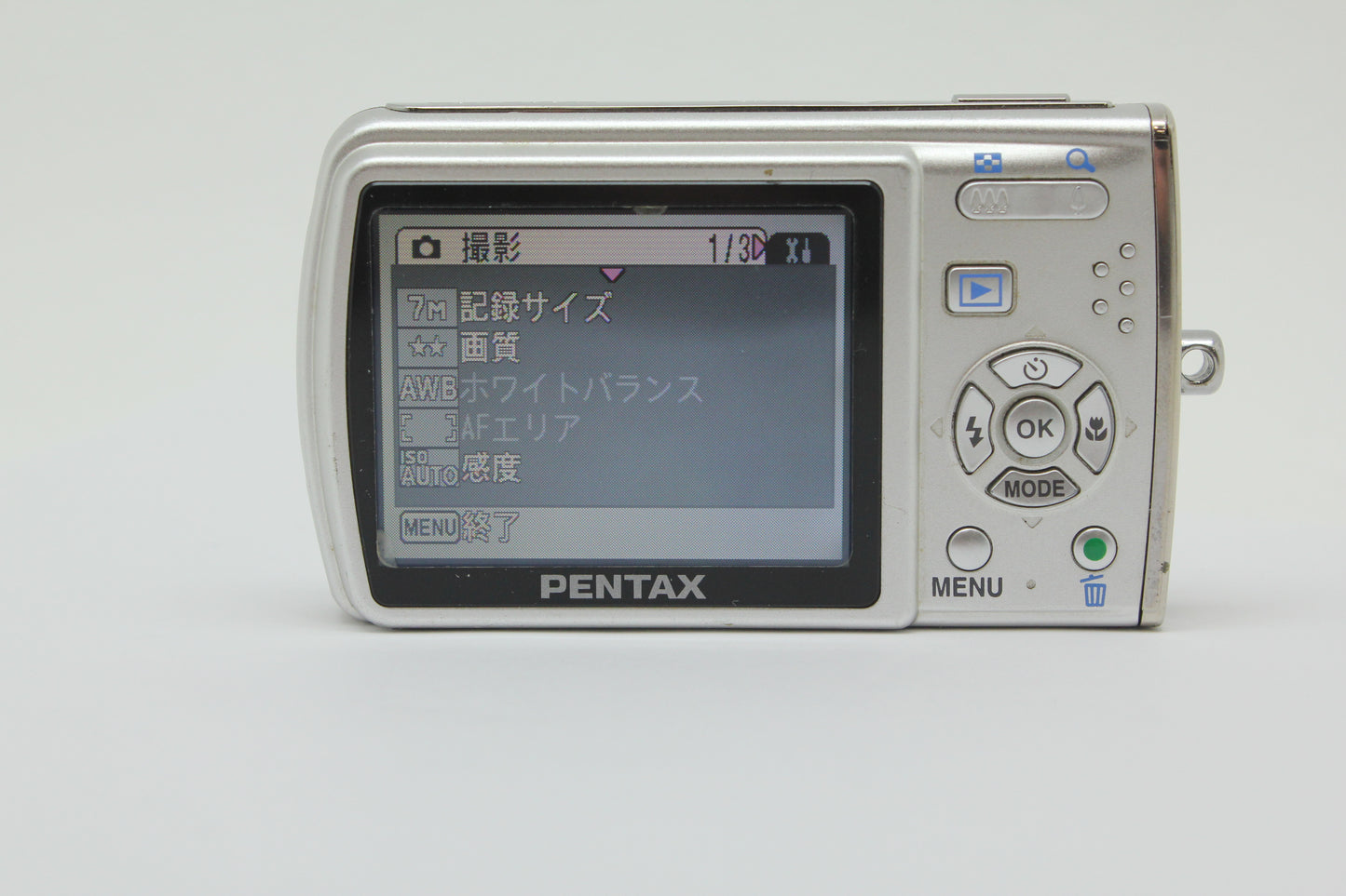 中古 PENTAX Optio M30