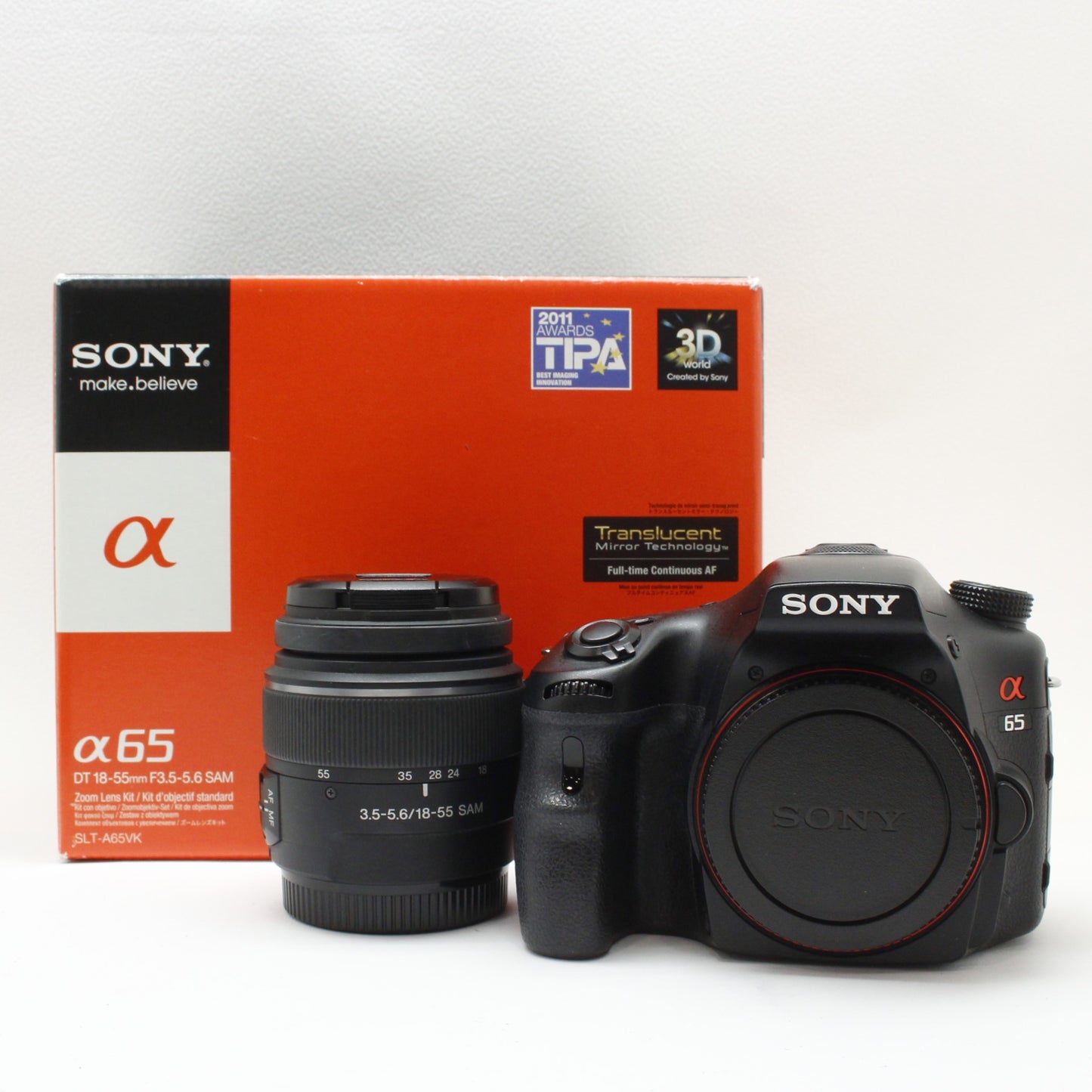 中古 SONYα 65レンズキット 【8月26日(火)Youtube生配信でご紹介】