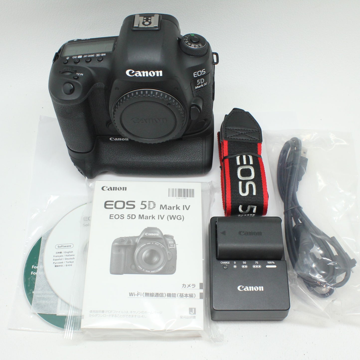 中古 Canon EOS 5D MarkⅣ グリップ付 【8月30日(土) YouTube生配信でご紹介】