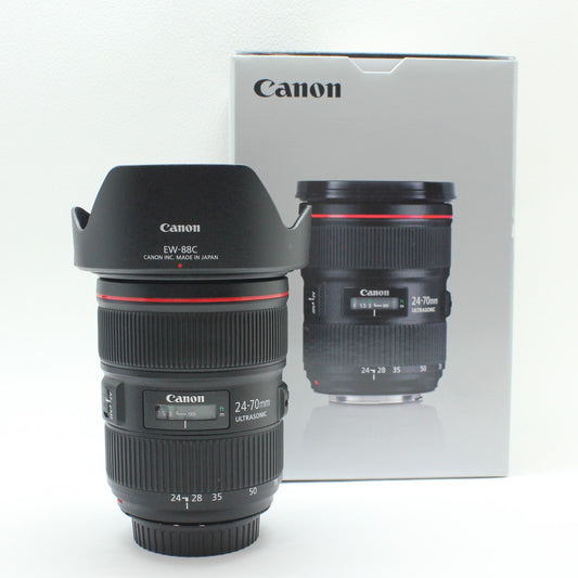 中古 Canon EF 24-70mm F2.8 L Ⅱ USM 【8月30日(土) YouTube生配信でご紹介】