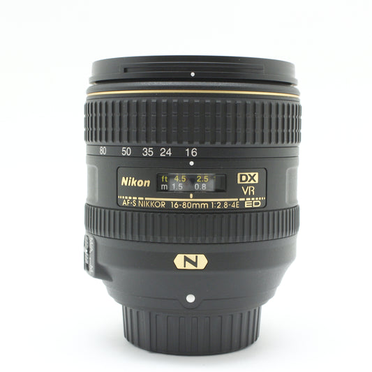 中古 Nikon AF-S DX Nikkor 16-80mm F2.8-4 E VR