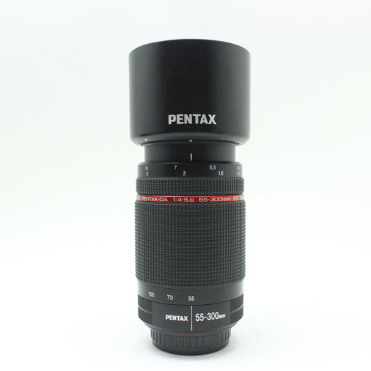 中古 PENTAX HD-DA 55-300mm F4-5.8 ED WR