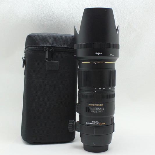 中古 SIGMA 70-200mm F2.8 DG OS HSM (Nikon用)【9月14日(日) YouTube生配信でご紹介】