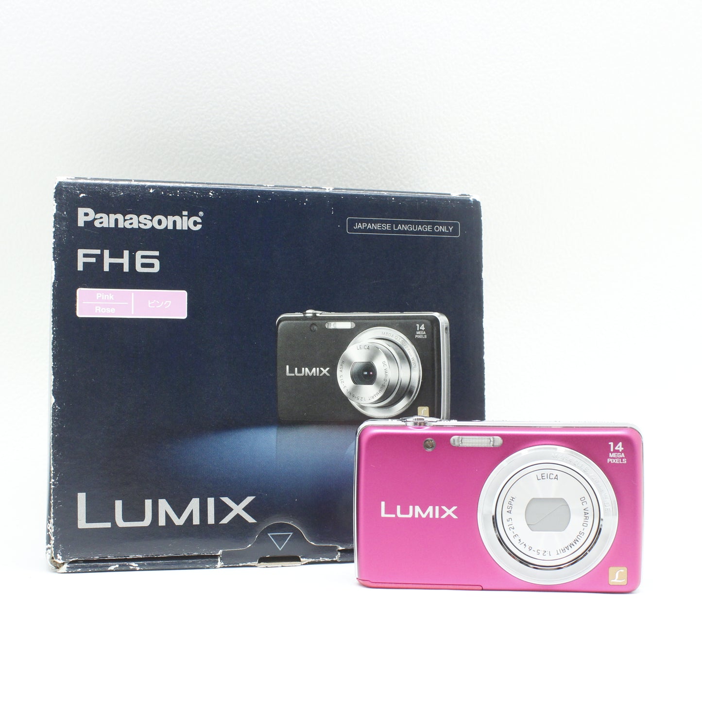 中古 Panasonic LUMIX DMC-FH6 ピンク