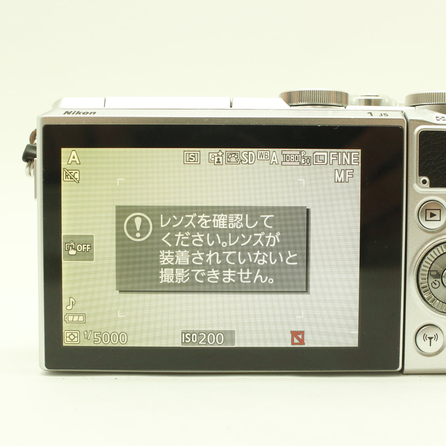 中古 Nikon 1 J5 シルバー