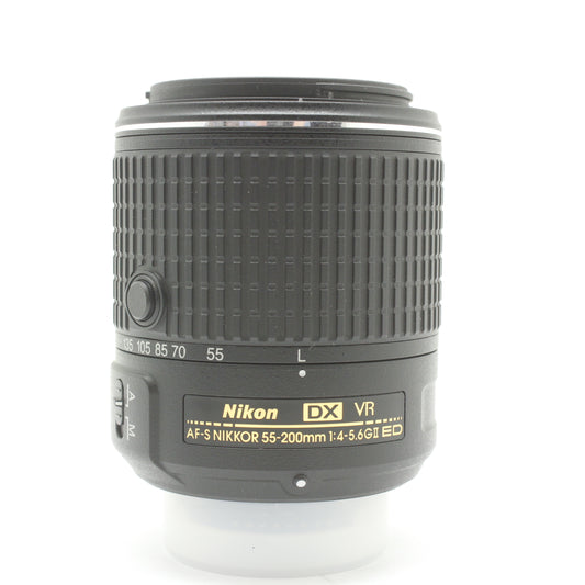 中古 Nikon AF-S NIKKOR DX 55-200mm F4-5.6 G Ⅱ ED VR