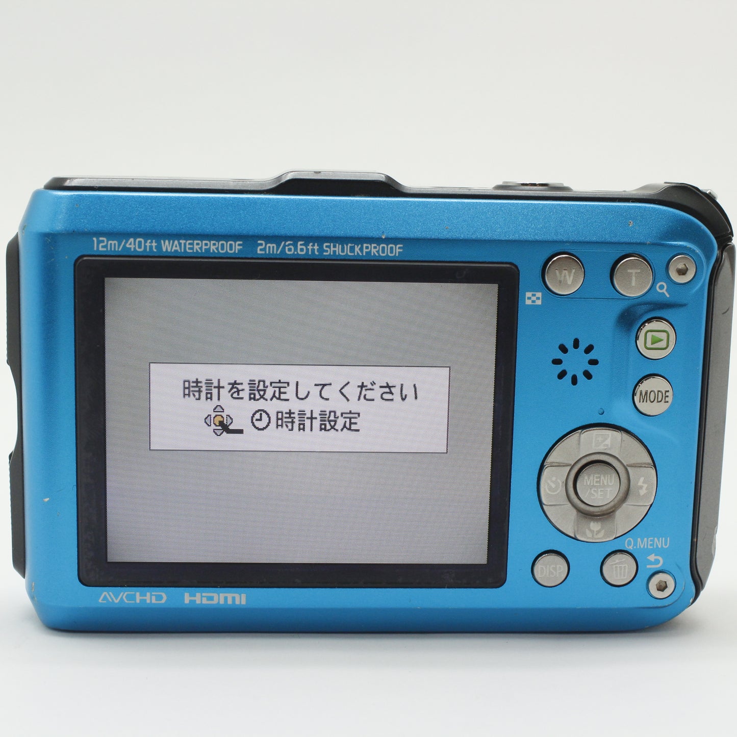 中古 Panasonic DMC-FT3 ブルー