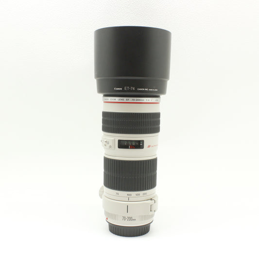 中古 Canon EF 70-200mm F4L USM (フード付き)