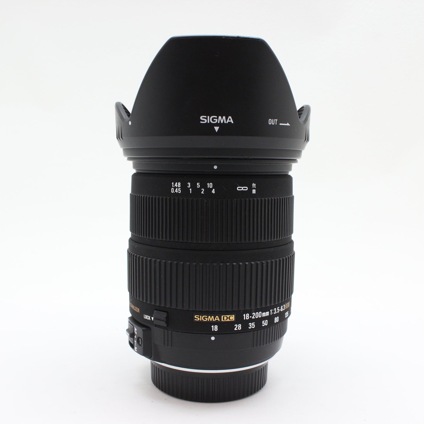 中古 SIGMA 18-200mm F3.5-6.3 DC HSM