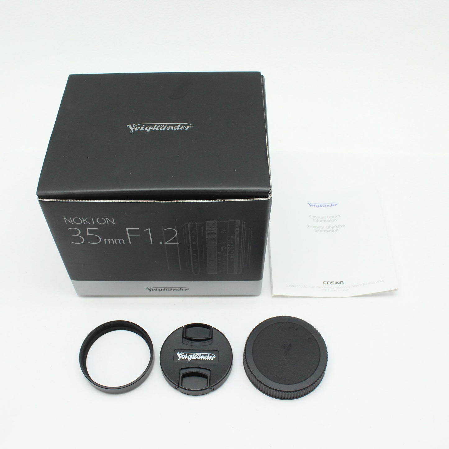 中古 Voigtlander NOKTON 35mm F1.2 Xマウント 【10月25日(土) YouTube生配信でご紹介】