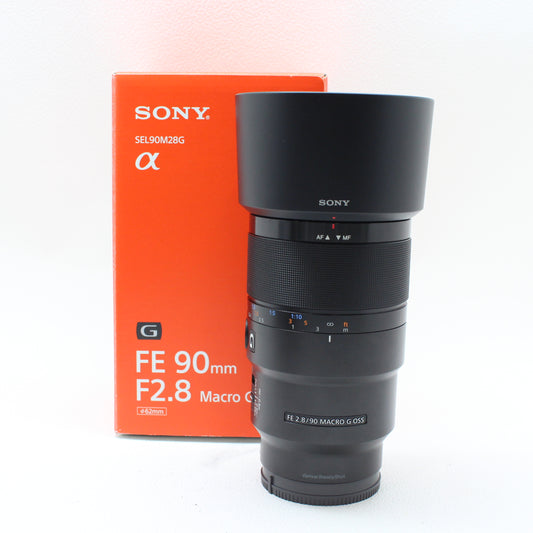 中古 SONY FE 90mm F2.8 MACRO G OSS