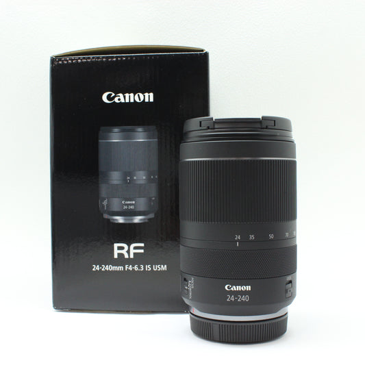 中古 Canon RF 24-240mm F4-6.3 IS USM 【11月8日(土) YouTube生配信でご紹介】