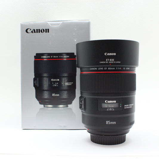 中古 Canon EF85mm F1.4 L IS USM 【11月15日(土) YouTube生配信でご紹介】