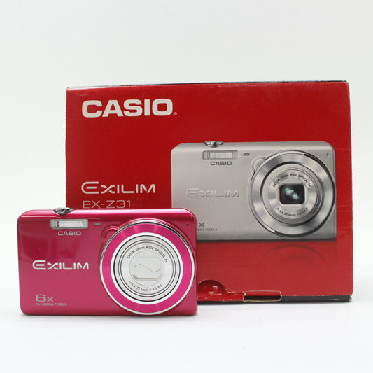 中古 CASIO EXILIM EX-Z31 レッド