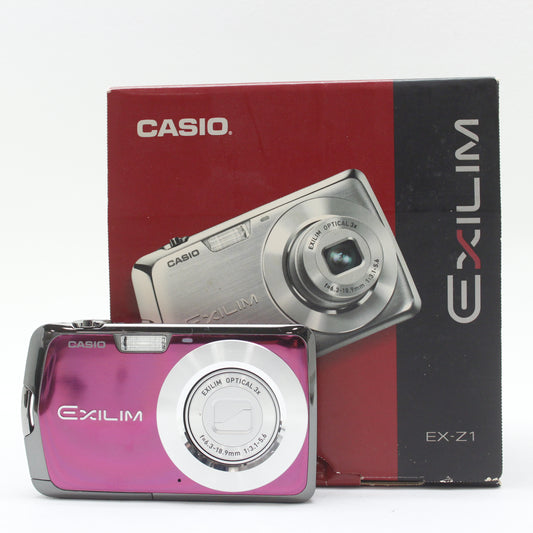 中古 CASIO EXILIM EX-Z1 パープル