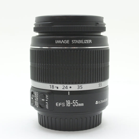 中古 Canon EF-S 18-55mm F3.5-5.6 IS