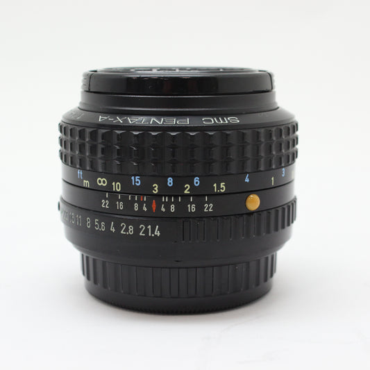 中古 PENTAX smc PENTAX-A 50mm F1.4【12月9日(火) YouTube生配信でご紹介】