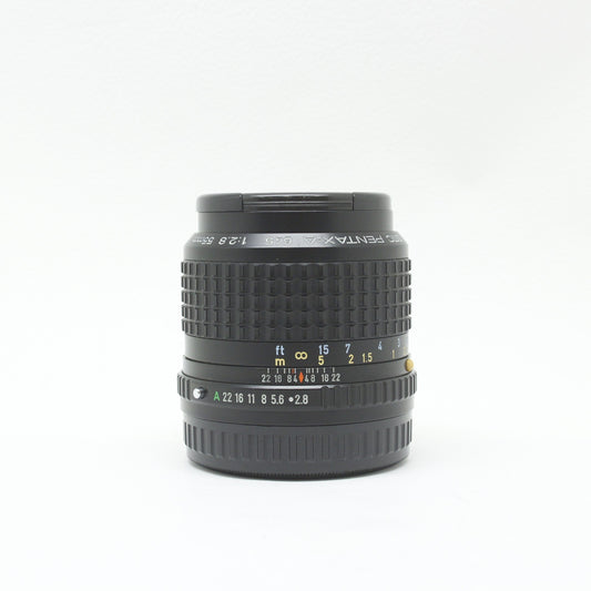 中古 PENTAX smc PENTAX -A 645 55mm F2.8【12月9日(火) YouTube生配信でご紹介】