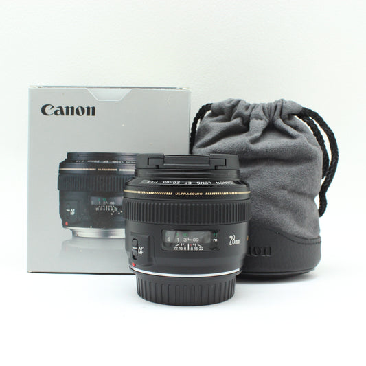 中古 Canon EF 28mm F1.8 USM【12月13日(土) YouTube生配信でご紹介】