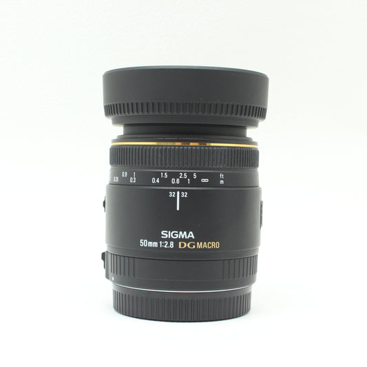 中古 SIGMA 50mm F2.8 DG MACRO (Canon用)