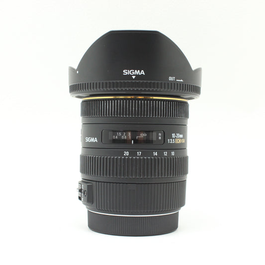 中古 SIGMA 10-20mm F3.5 DC HSM (Canon用)