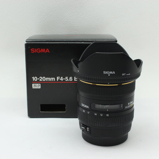 中古 SIGMA 10-20mm F4-5.6 EX DC HSM (Canon用)