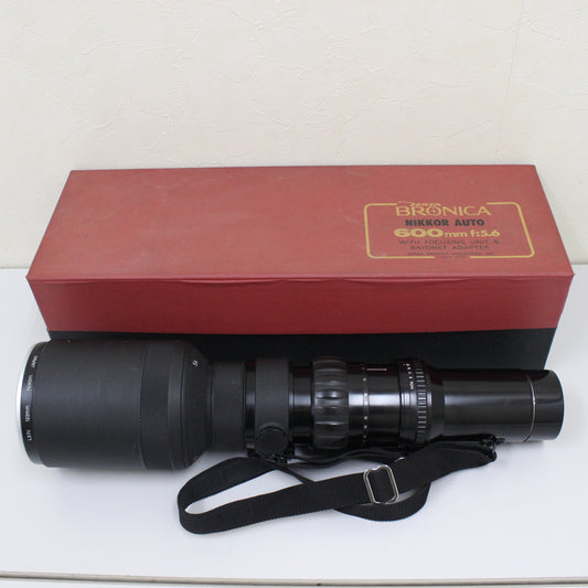 中古 BRONICA Nikkor P.C Auto 600mm F5.6【12月23日(火) YouTube生配信でご紹介】