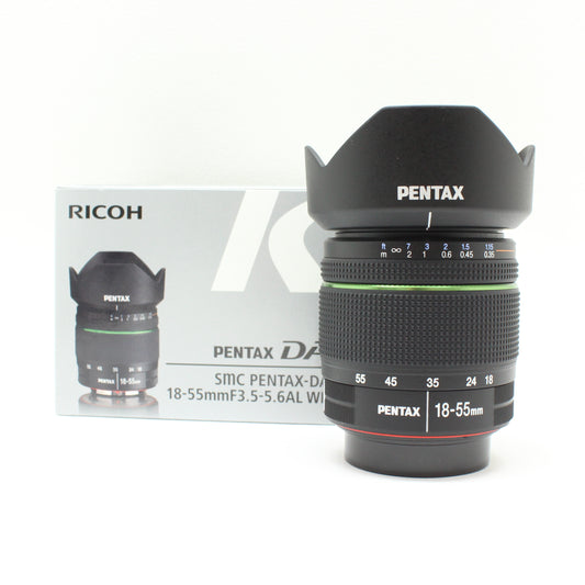 中古 PENTAX HD DA 18-55mm F3.5-5.6 AL WR