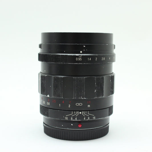 中古 Voigtlander NOKTON 25mm F0.95 Type Ⅱ マイクロフォーサーズ 【12月27日(土) YouTube生配信でご紹介】
