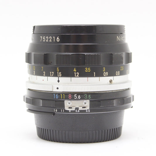 中古 Nikon NIKKOR-H 28mm F3.5 Ai改【12月31日(水) YouTube生配信でご紹介】