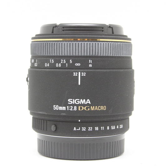 中古 SIGMA MACRO 50mm F2.8 EX DG (PENTAX用)