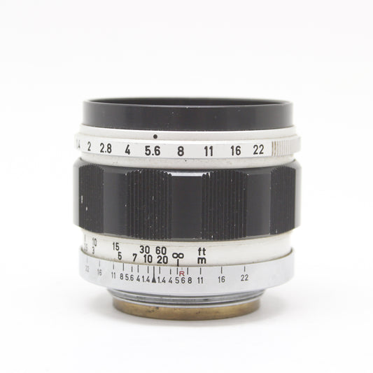 中古 Canon 50mm F1.4 (L39) #71618