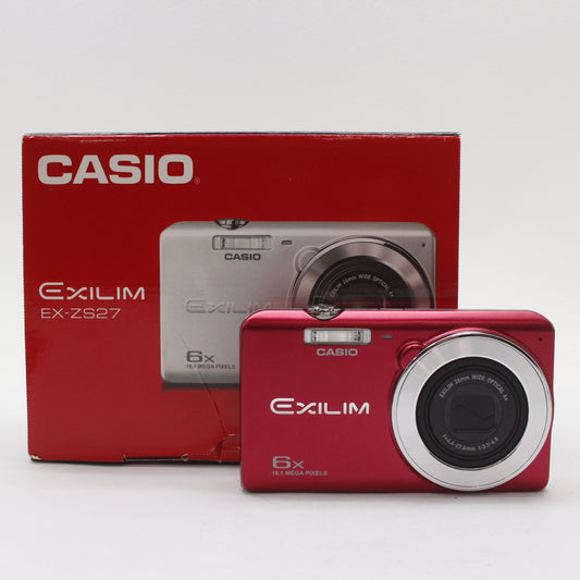 中古 CASIO EX-ZS27
