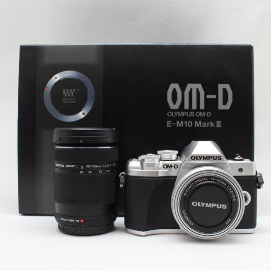 中古 OLYMPUS OM-D E-M10Ⅲダブルズームキット