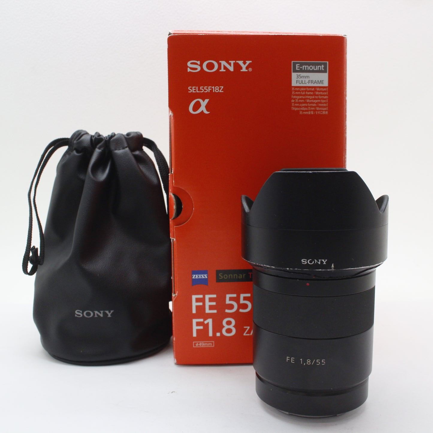 中古 SONY Sonnar T* FE 55mm F1.8 ZA【2月7日(土) YouTube生配信でご紹介】