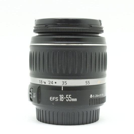 中古 Canon EF-S 18-55mm F3.5-5.6 Ⅱ USM