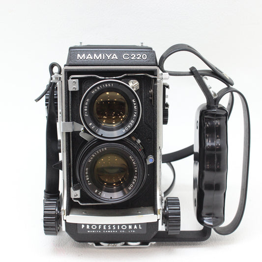 中古 MAMIYA C220 SEKOR 80mm F2.8セット